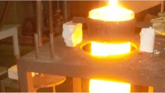 Non-preheating casting nozzle